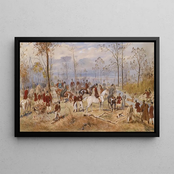 Julius von Blaas - Parforcejagd.webp
