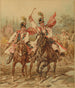 Chłopcy do honoru - Juliusz Kossak — widok dzieła