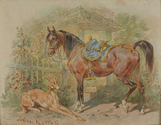 Repos - Juliusz Kossak — widok dzieła