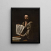 Euclide - Jusepe de Ribera — oprawiony obraz na ścianie