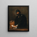 Heraklit - Jusepe de Ribera — oprawiony obraz na ścianie