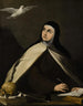Świętej Teresy z Awili - Jusepe de Ribera — widok dzieła