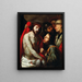 La moquerie du Christ - Jusepe de Ribera — oprawiony obraz na ścianie