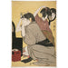 Reprodukcja obrazu Kami-yui - La coiffure - Kitagawa Utamaro