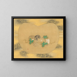 Kan Tsunenobu - Gourd and mice.webp