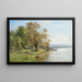 Jesień nad jeziorem Starnberg - Karl Adam Heinisch — oprawiony obraz na ścianie