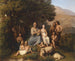 Homère śpiewa - Karl Becker — widok dzieła