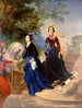 Portret sióstr Shishmareva - Karl Bryullov — widok dzieła