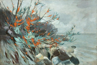 Karl Hagemeister - Strandbild mit Seedorn.webp