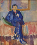 Portret malarza Karla Schou - Karl Isakson — widok dzieła