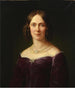 Portret baronowej Pauline von Koenig-Warthausen - Karl Jakob Theodor Leybold — widok dzieła