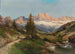 w Dolomitach - Karl Kaufmann — widok dzieła