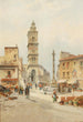 Place à Capoue en Italie - Karl Kaufmann — widok dzieła