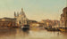 Wenecja, Kanał Grande z widokiem na Santa Maria della Salute - Karl Kaufmann — widok dzieła