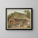 Le départ du laboureur - Karl Ludwig Zehender — oprawiony obraz na ścianie