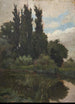Topole nad wodą - Karl Maria Thuma — widok dzieła