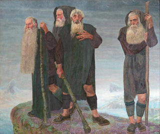 Mężczyźni z lodu - Karl Mediz — widok dzieła