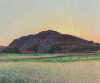 Borreberget Tjärn - Karl Nordström — widok dzieła