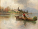 pejzaż Chiemsee - Karl Raupp — widok dzieła
