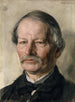 Portret poety Gustava Freytaga - Karl Stauffer-Bern — widok dzieła