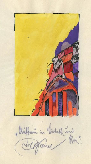 Karl Wiener - Aufbau in Violett und Rot.webp