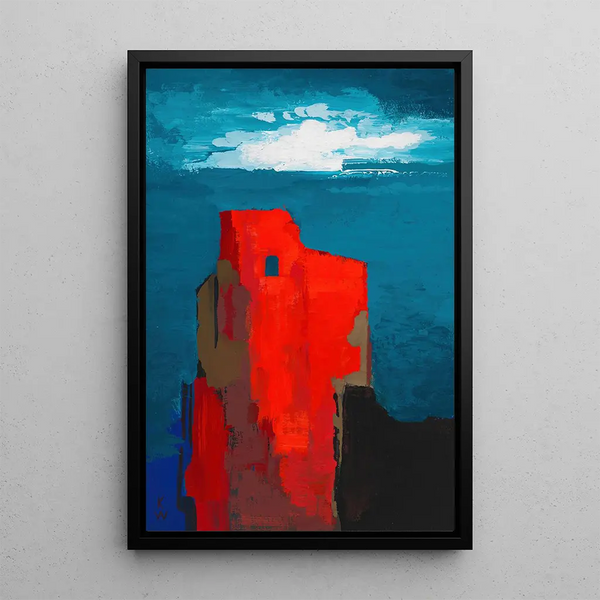 Karl Wiener - Burgruine.webp