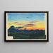 Studium natury XLIV - Karl Wiener — oprawiony obraz na ścianie