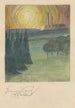 Wschód słońca - Karl Wiener — widok dzieła