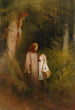 Pożegnanie - Karl Wilhelm Diefenbach — widok dzieła