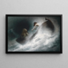 W kierunku ratunku - Karl Wilhelm Diefenbach — oprawiony obraz na ścianie