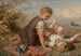 Idylle d'automne - Karl Wilhelm Friedrich Bauerle — widok dzieła