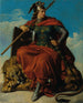 Alegoria odwagi - Karl von Blaas — widok dzieła