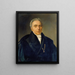 Franz Xaver Baron Purtscher von Eschenburg - Karl von Blaas — oprawiony obraz na ścianie