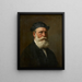 Autoportret - Karl von Blaas — oprawiony obraz na ścianie