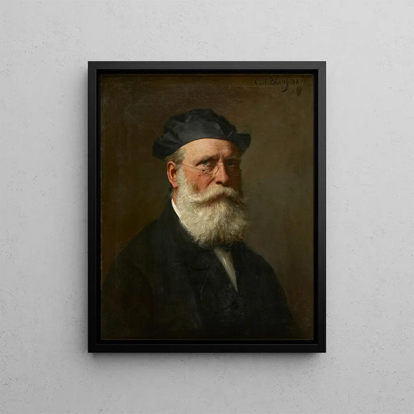 Karl von Blaas - Selbstportrt.webp