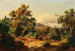 Karoly Marko the Younger - A Landscape with Goatherders.webp