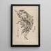 Album szkiców autorstwa Katsushika Hokusai i jego uczniów Pl21 - Katsushika Hokusai — oprawiony obraz na ścianie