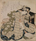 Uśpiona kurtyzana - Katsushika Hokusai — widok dzieła