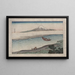 Fukeiga - Katsushika Hokusai — oprawiony obraz na ścianie