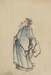 Fukurokuju, boga mądrości, bogactwa, długiego życia i szczęścia, jednego z siedmiu bogów szczęścia - Katsushika Hokusai — widok dzieła