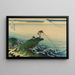 Kōshū Kajikazawa 2 - Katsushika Hokusai — oprawiony obraz na ścianie