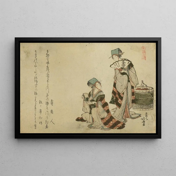 Katsushika Hokusai - Yoshiwara suzume.webp