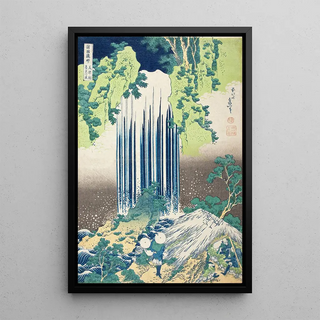 Katsushika Hokusai - Yr Falls in Mino Province.webp
