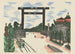 Torii de Kudan - Kawakami Sumio — widok dzieła