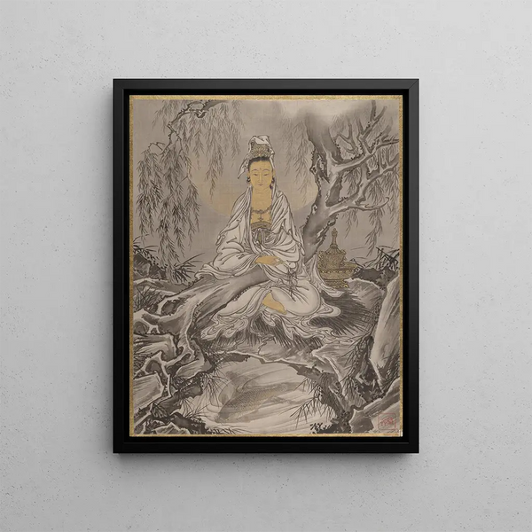 Kawanabe Kysai - WhiteRobed Kannon.webp