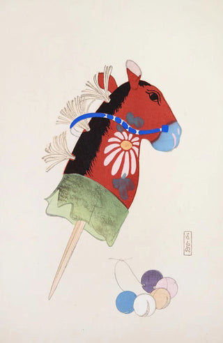 Kawasaki Kyosen - Kyosens Collected Illustrations of Japanese Toys Pl099.webp