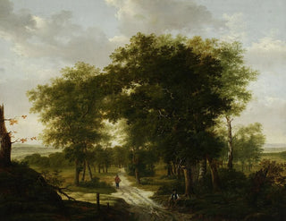 pejzażu leśnego - Kazimierz Jan — widok dzieła