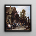 Kermesse w dniu św. Jerzego - David Teniers Młodszy — oprawiony obraz na ścianie