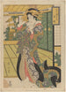 Geisha - Kikukawa Eizan — widok dzieła