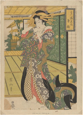Kikukawa Eizan - Geisha.webp